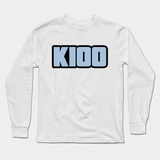 K100 blue Long Sleeve T-Shirt